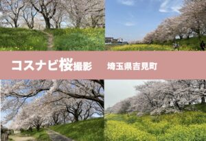 【アーカイブ】3/29(日) 2026年春 コスナビ桜撮影 （埼玉県吉見町）【4/5：開催中止】