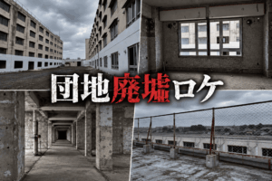 コスナビ15周年企画｜団地廃墟ロケ